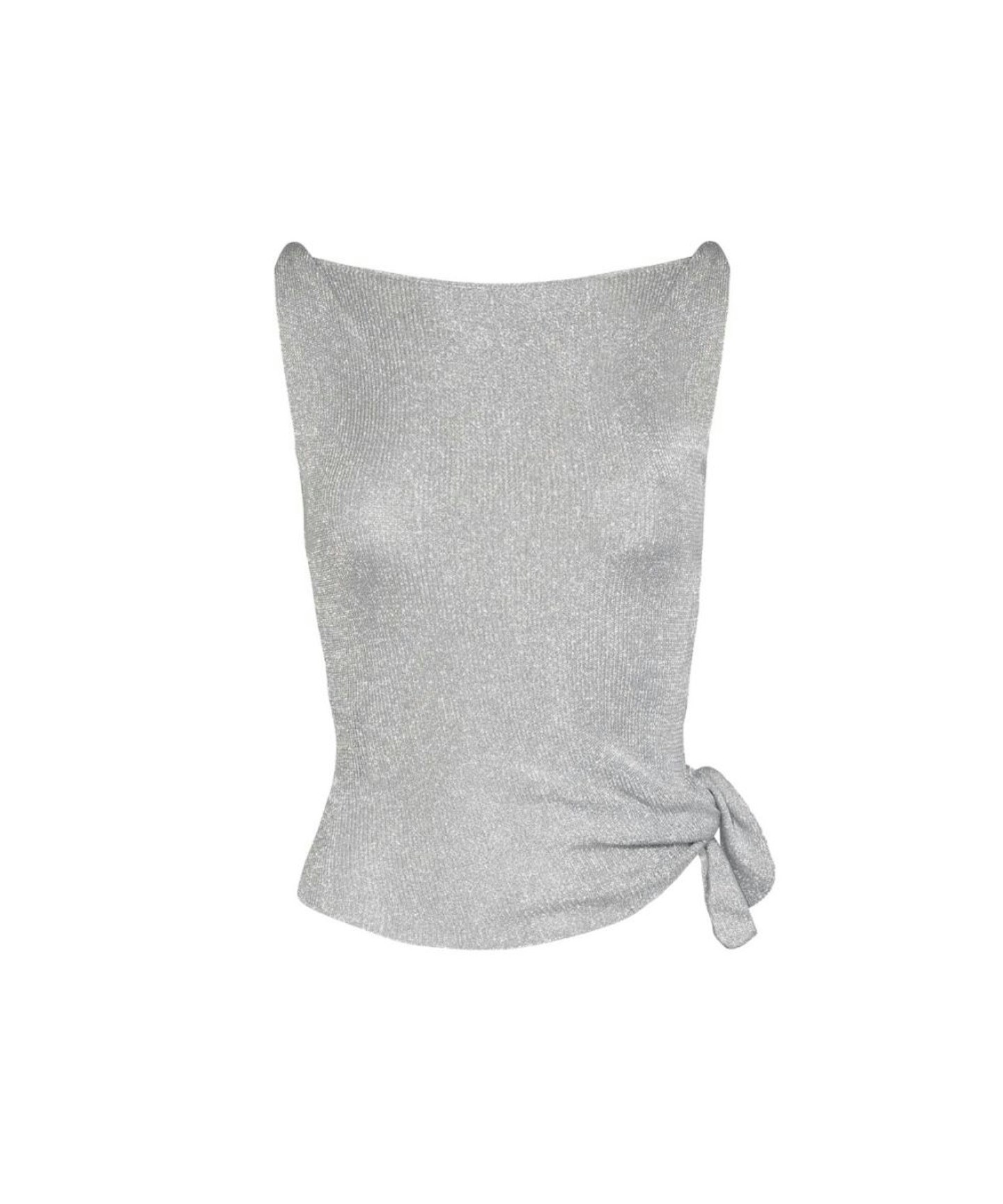 The Amelia Metallic Knitted Top
