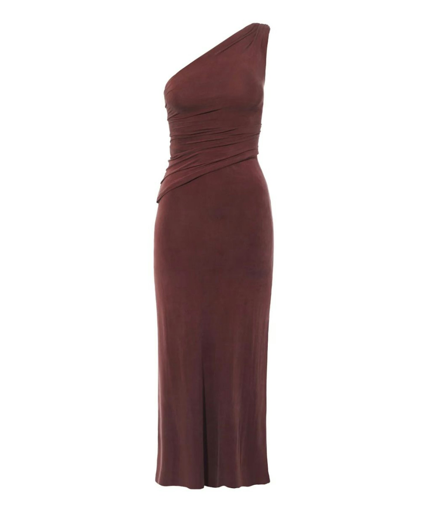 The Amelia One Shoulder Maxi Dress
