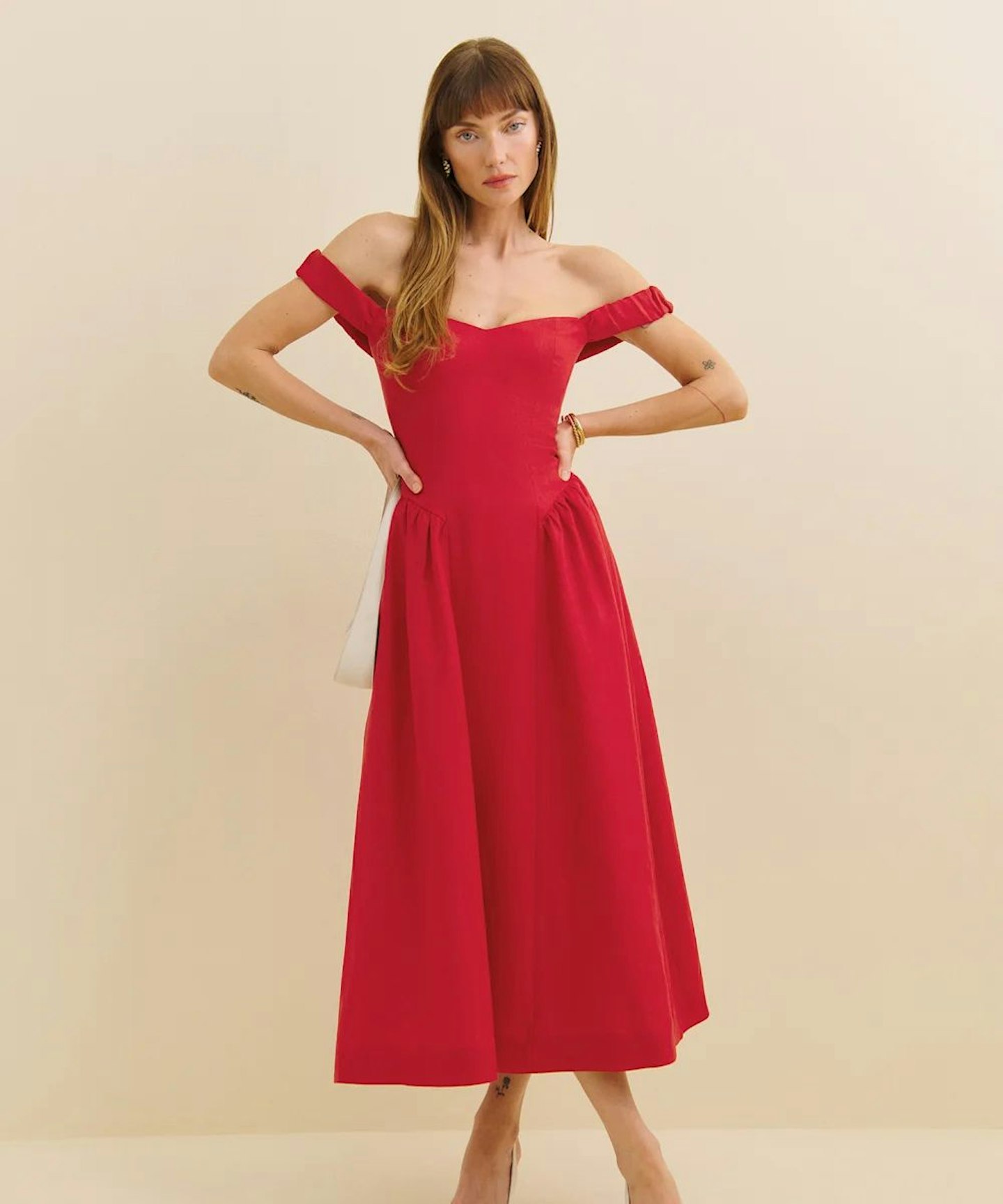 Reformation, Monet Linen Dress