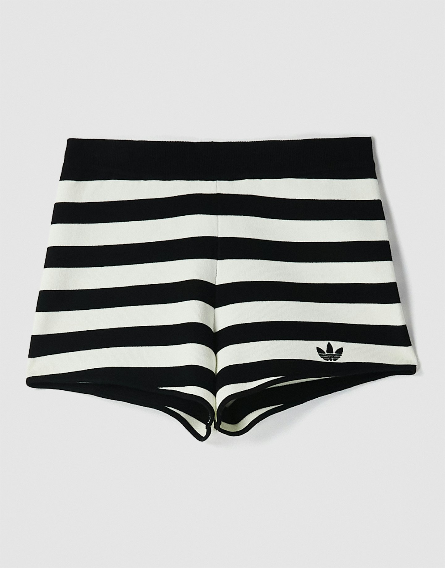 Striped Black And White Short