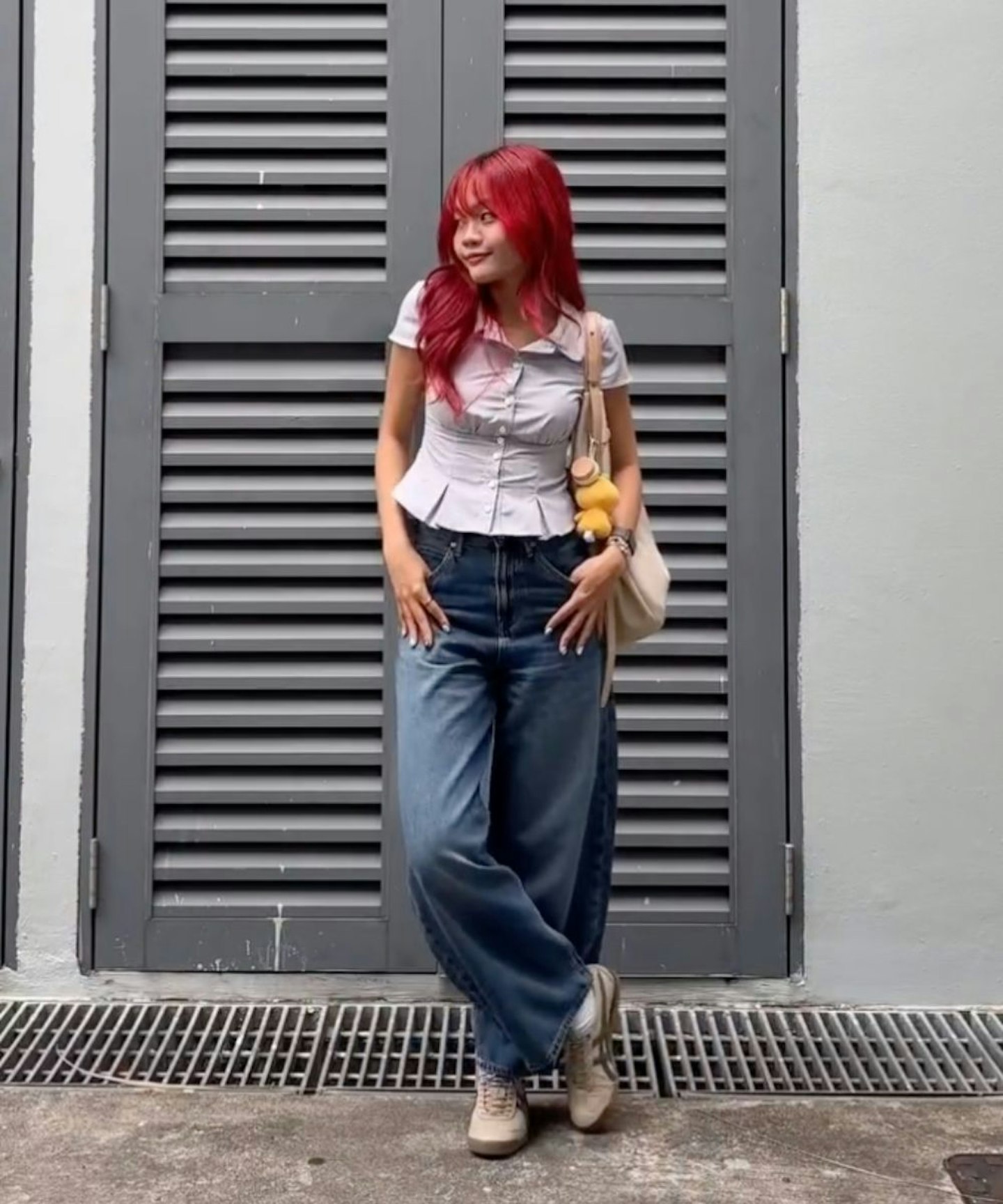 uniqlo jeans baggy