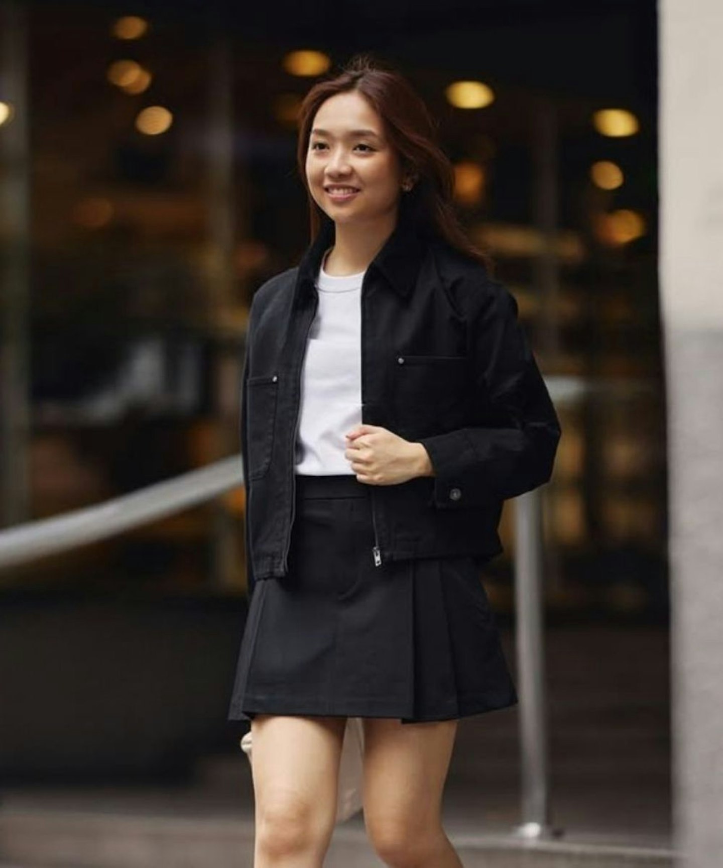 uniqlo Zip-Up Short Jacket