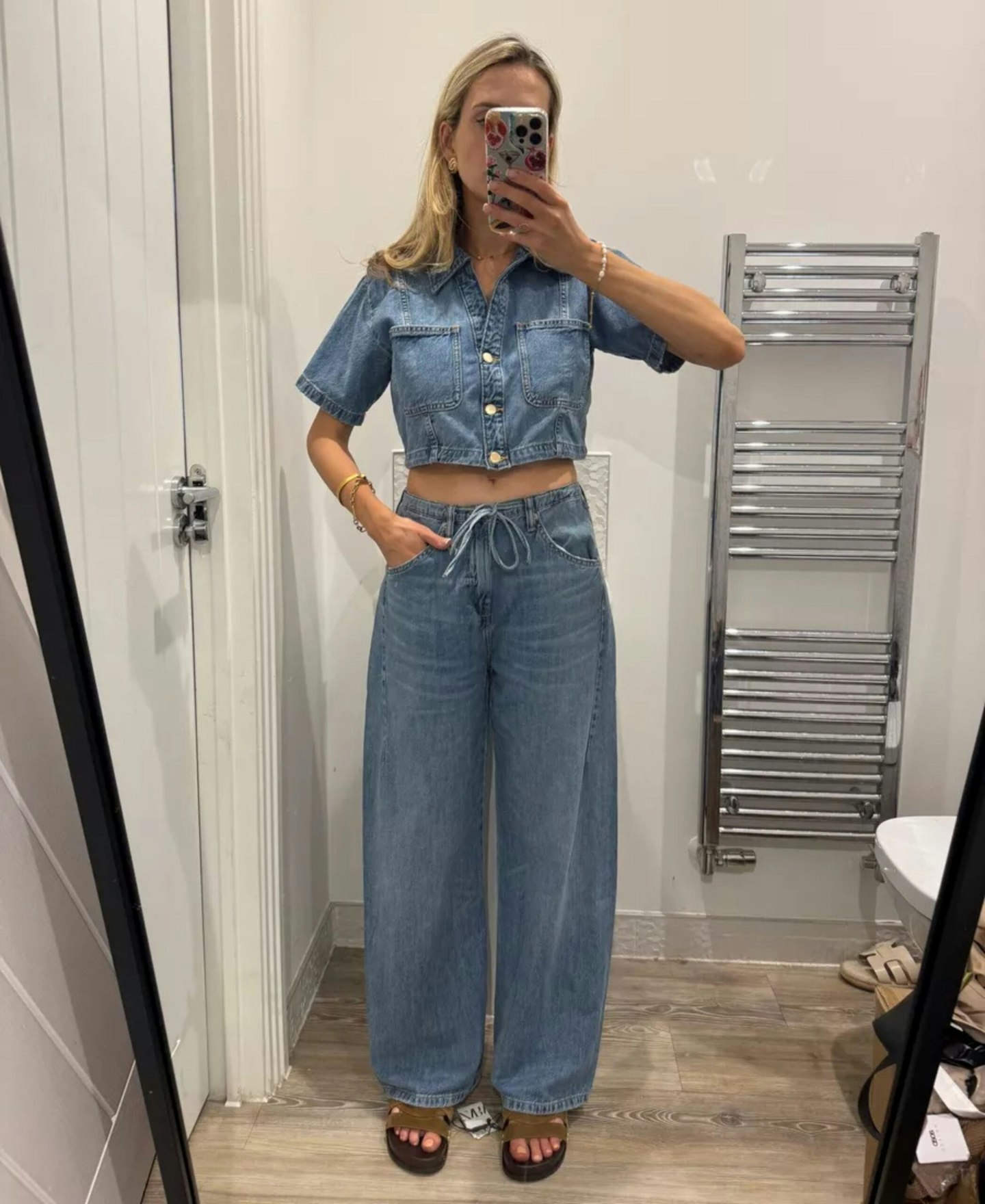 zara crop shirt copy
