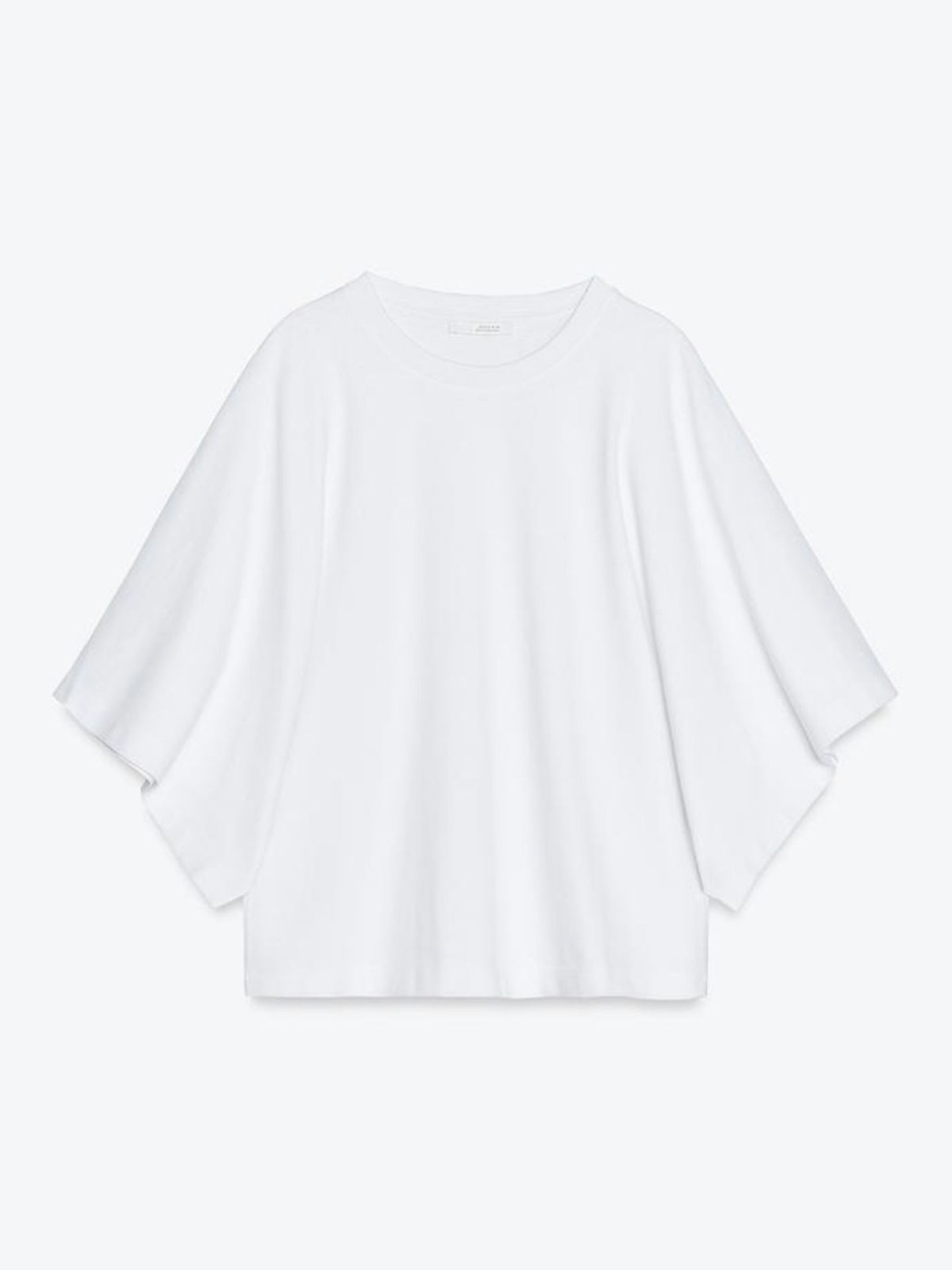 Zara, Washed Cap Sleeve T-Shirt