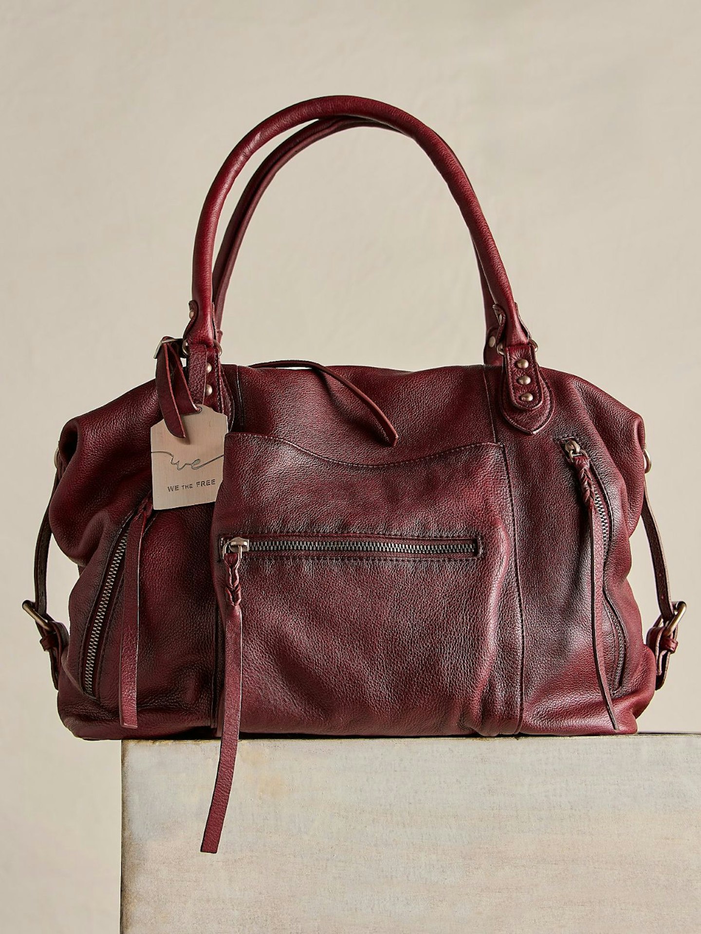 Free People, Emerson Tote Bag - Red Rock