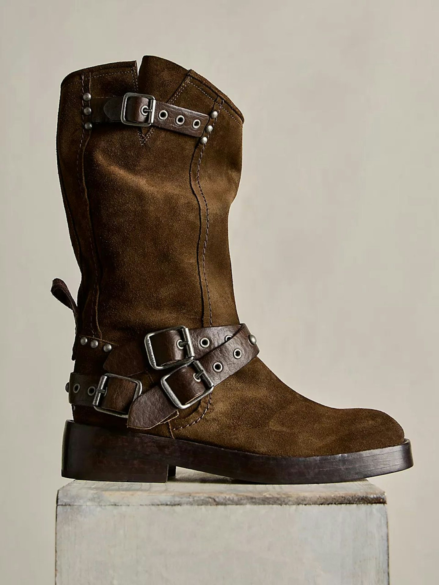 We Are The Free Janey Engineer Boots