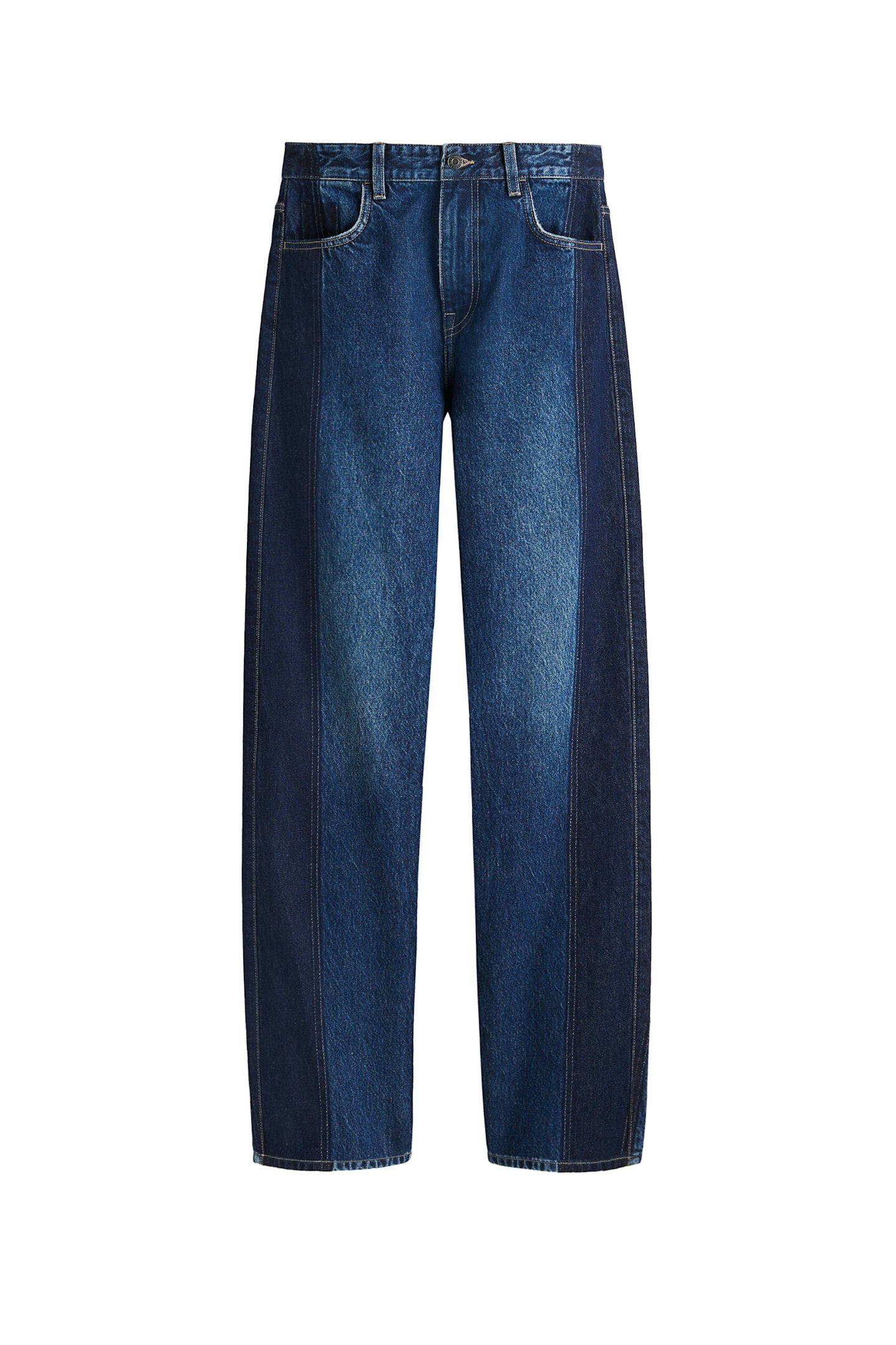 H&M Studio Collection Two-Toned Straight Leg Jeans