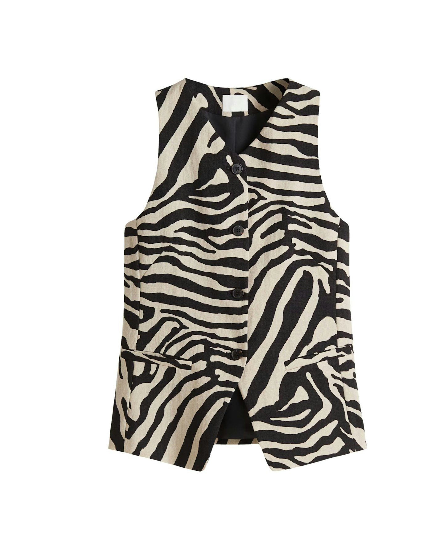 H&M Zebra waistcoat