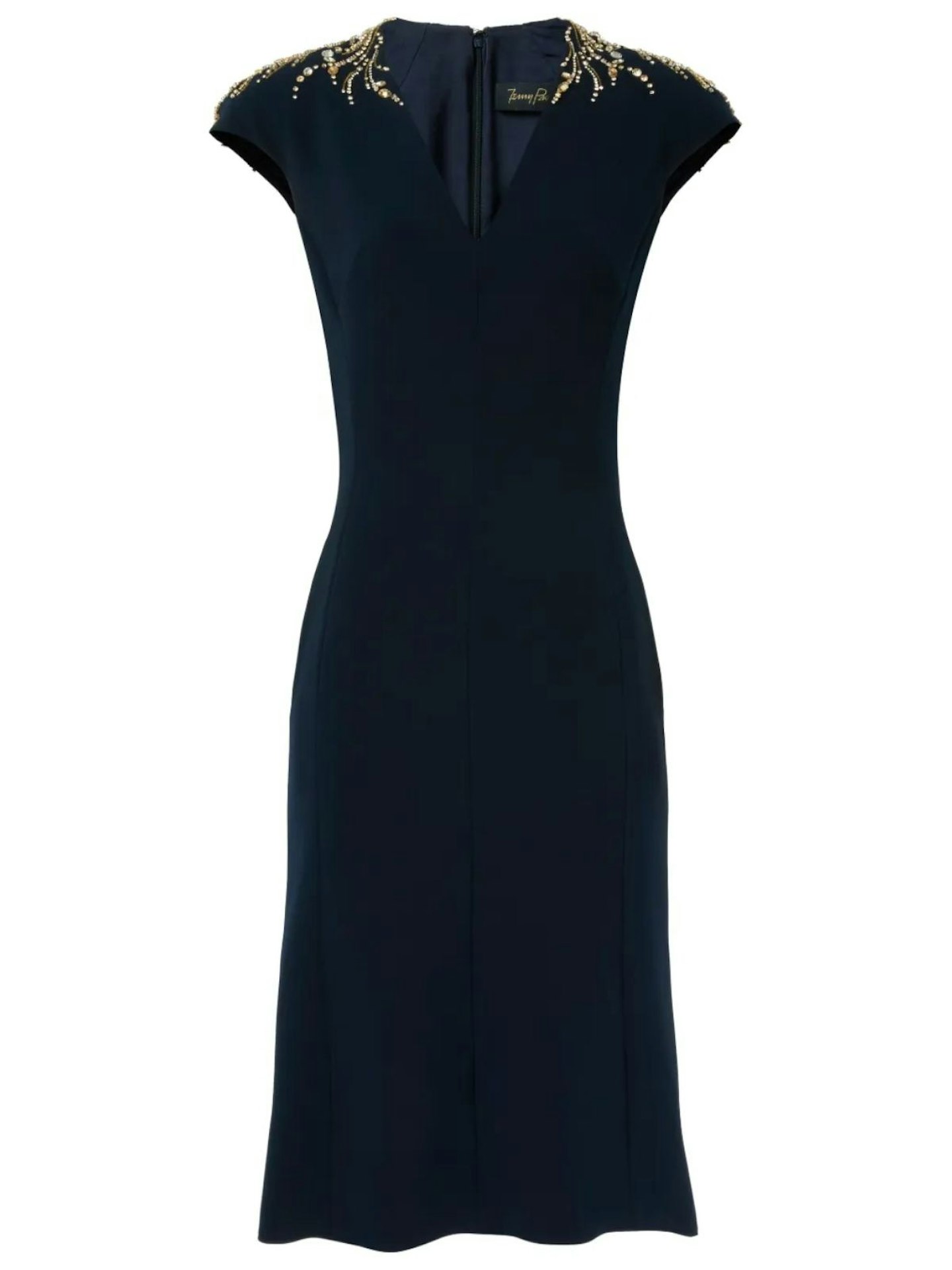 Jenny Packham, Ardila Crystal-Embellished Midi Dress