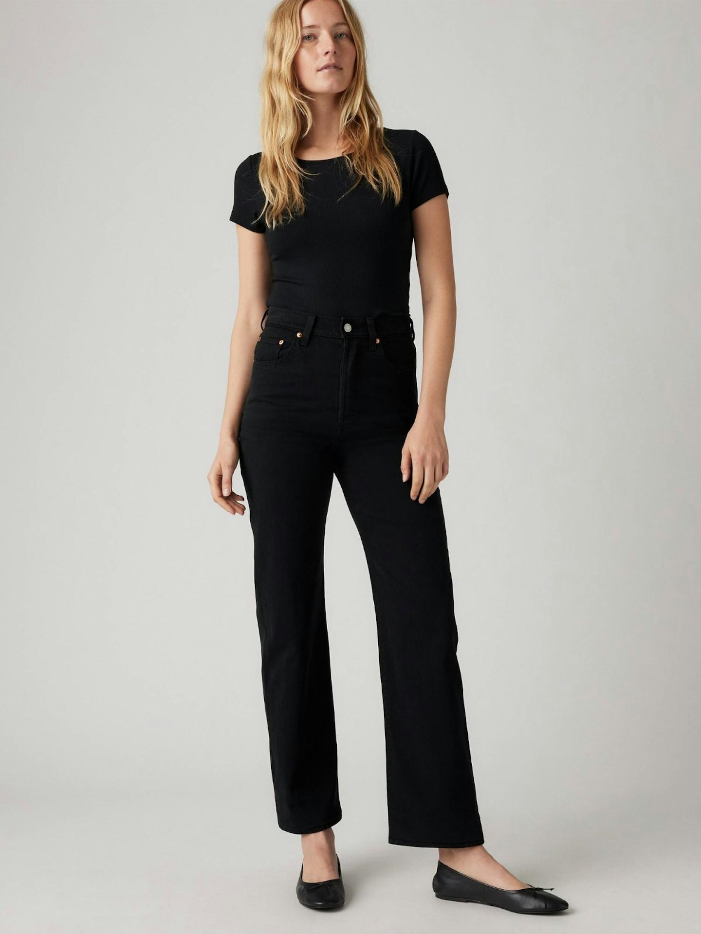 Levi's, Ribcage Straight Ankle Jeans