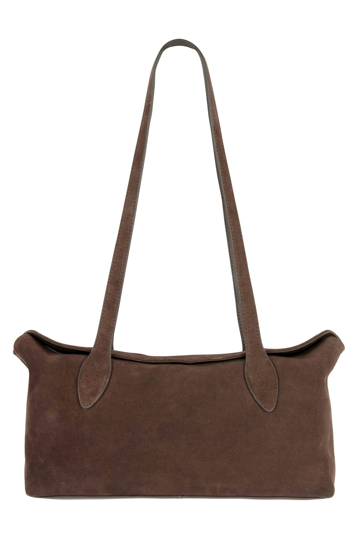 Autograph Suede Bowler Bag