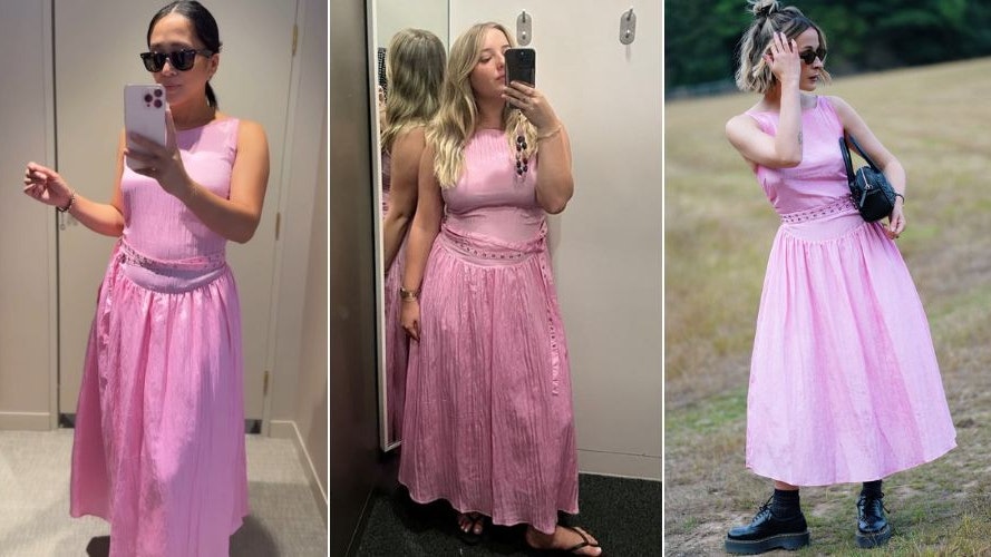 m and s pink dress M&S's 45 Pink Midi Dress is finally online - but be quick!