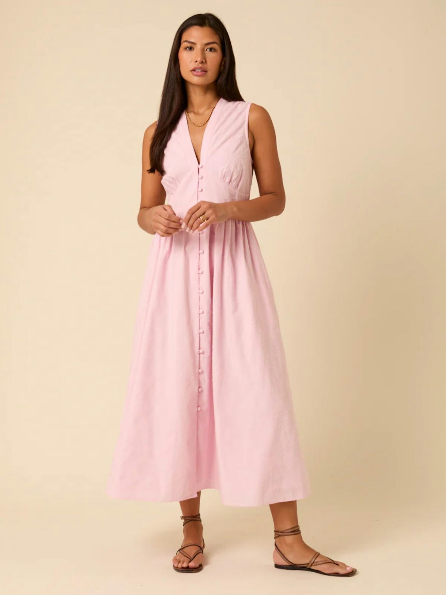 Nobody's Child, Sleeveless Starlight Midi Dress