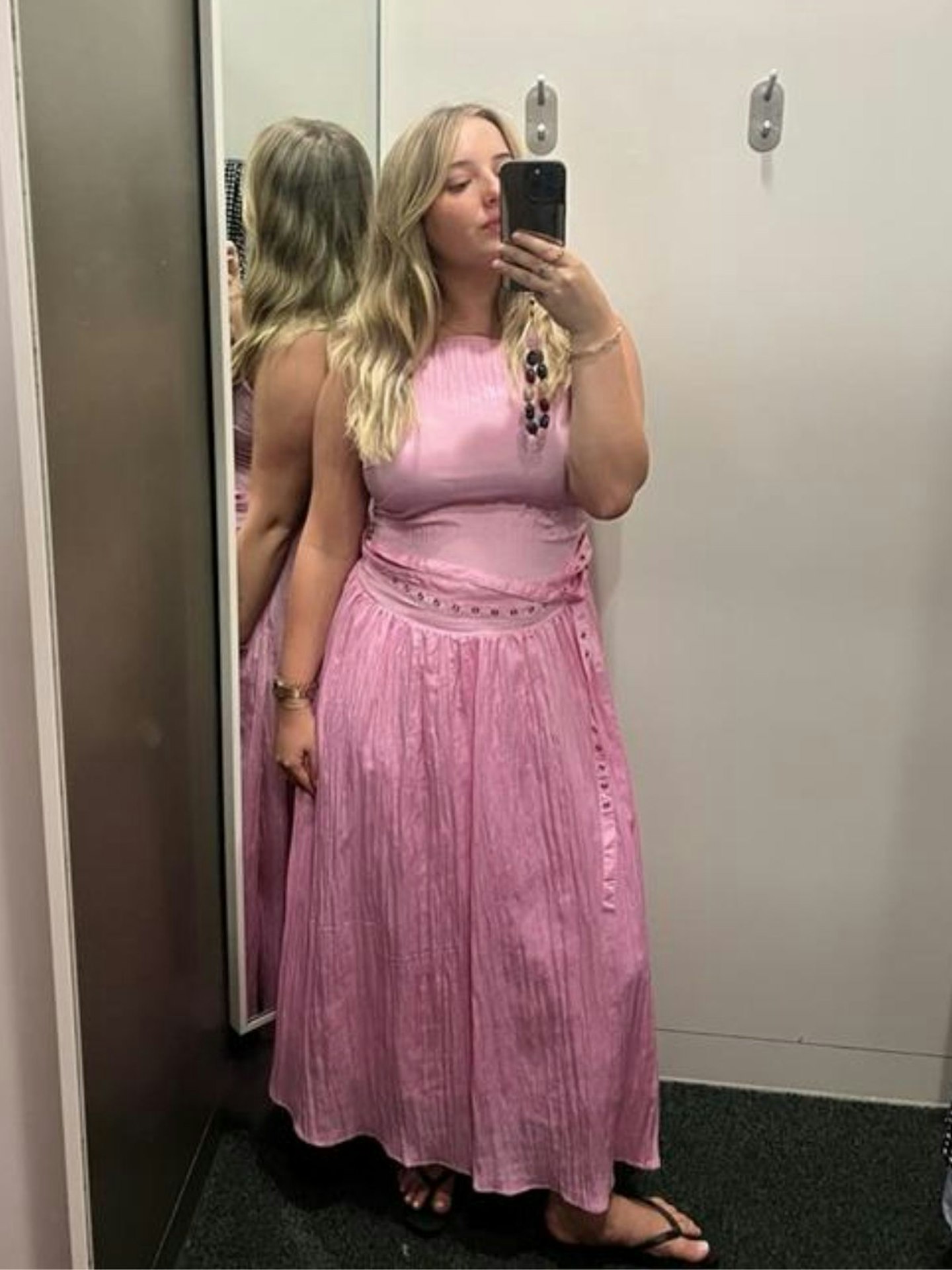 M&S Pink Skirt