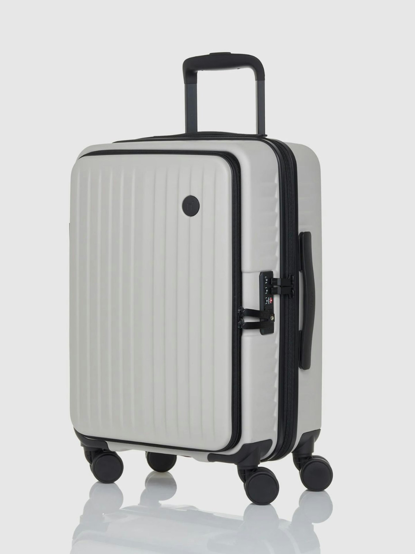 Nere, Venture Double Open Cabin Suitcase - Taupe