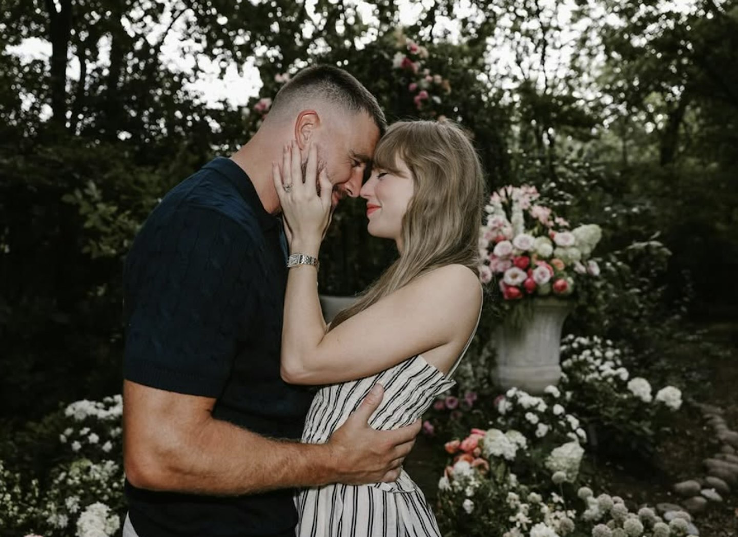 Taylor Swift and Travis Kelce proposal