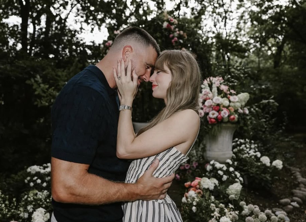 Taylor Swift and Travis Kelce proposal