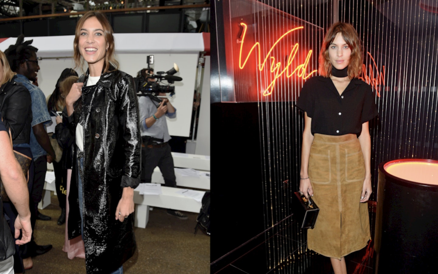 Alexa Chung wearing M&S