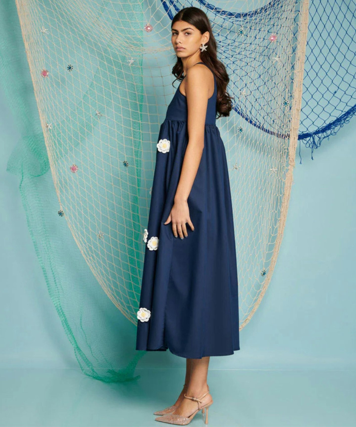 Sister Jane River Flower Midi Dress