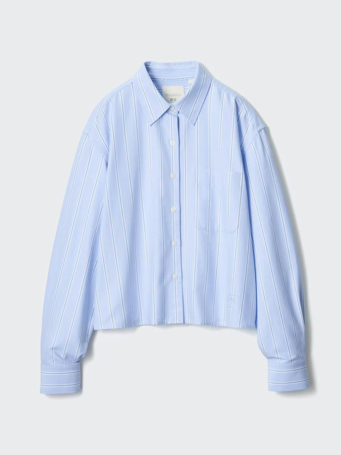 Uniqlo, Oxford Boxy Shirt - Blue