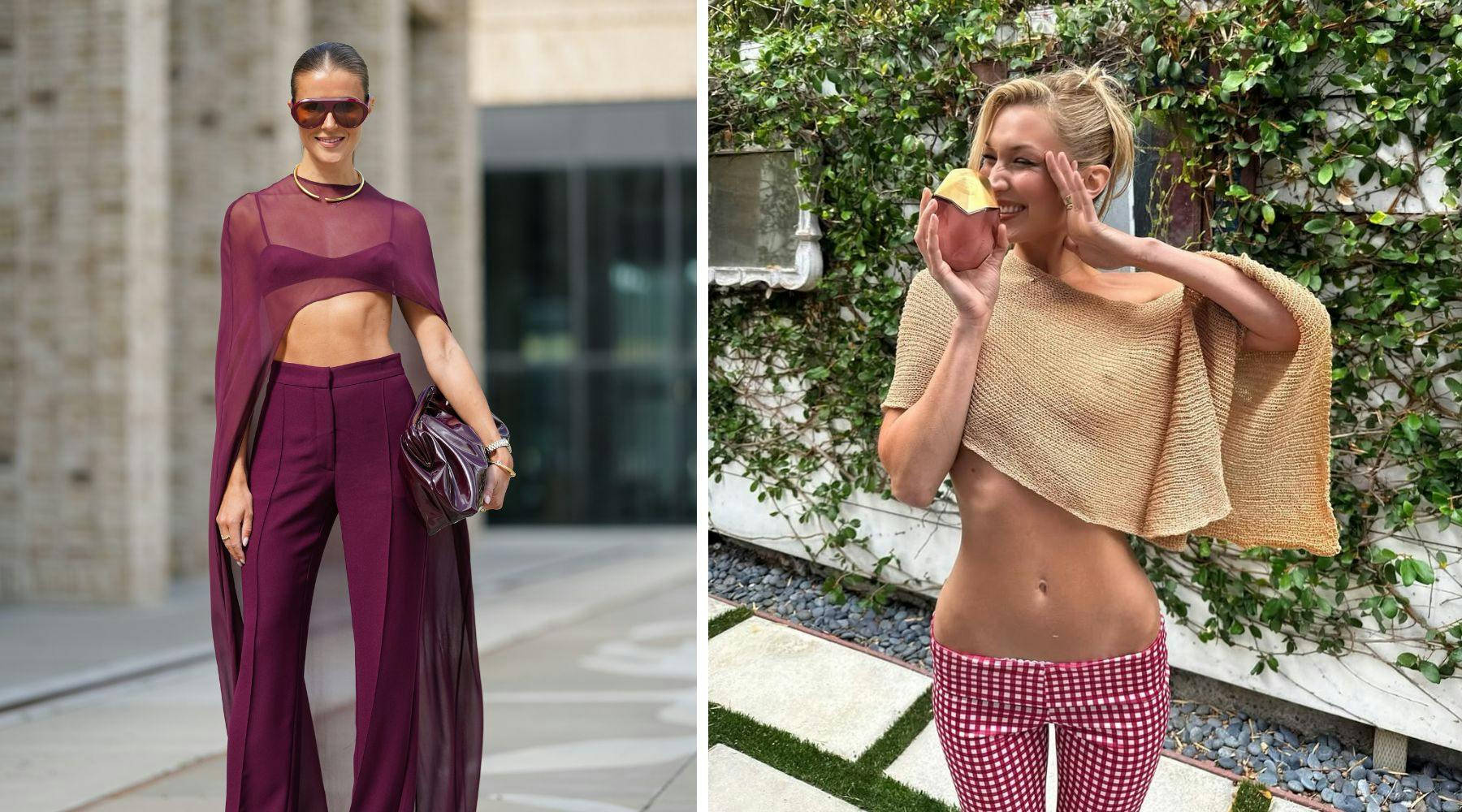 Sheer Cape Tops Are The 'Nice Top' You'll Wear All Summer
