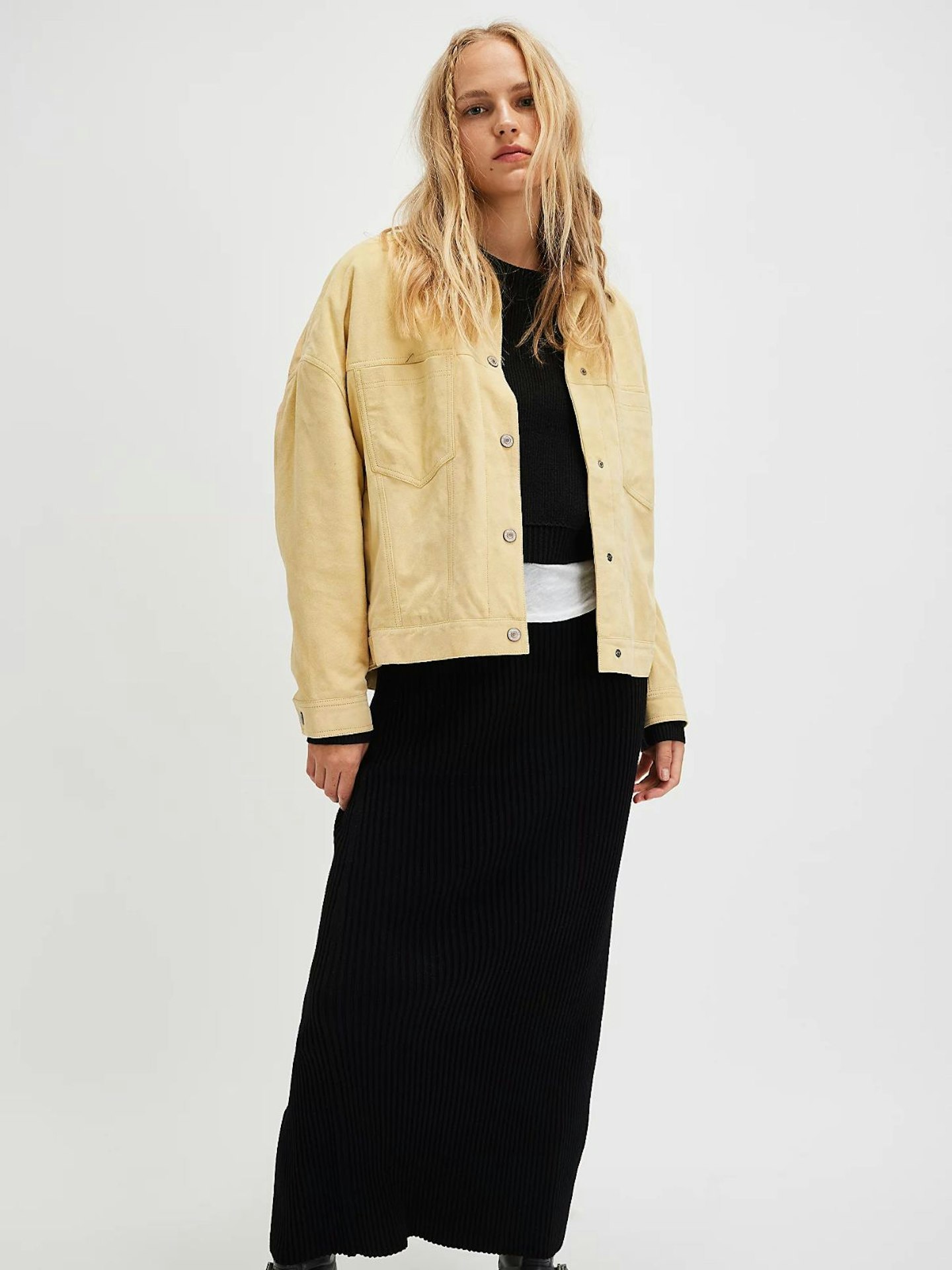Free People, We Are The Free Opal Swing Suede Jacket
