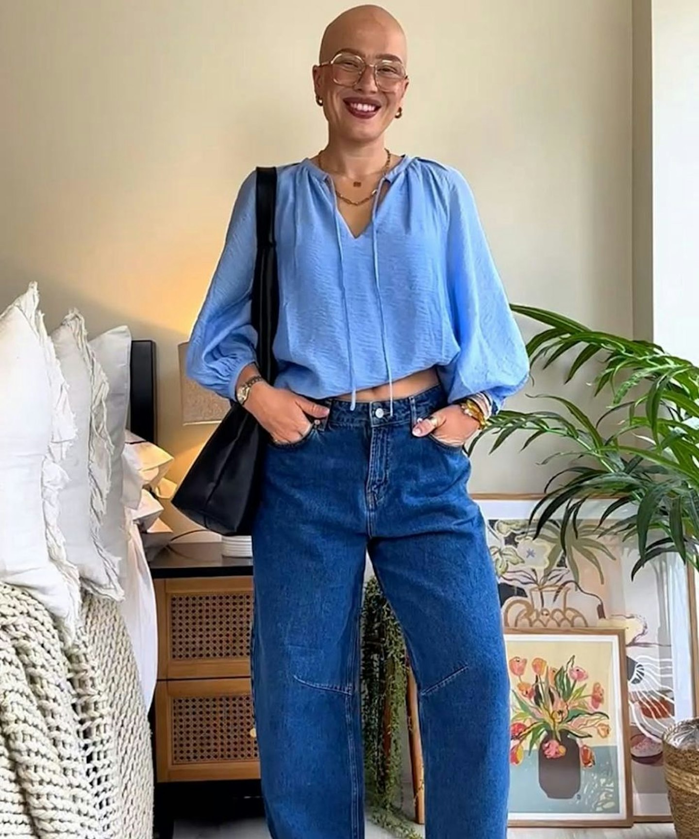 barrel leg jean