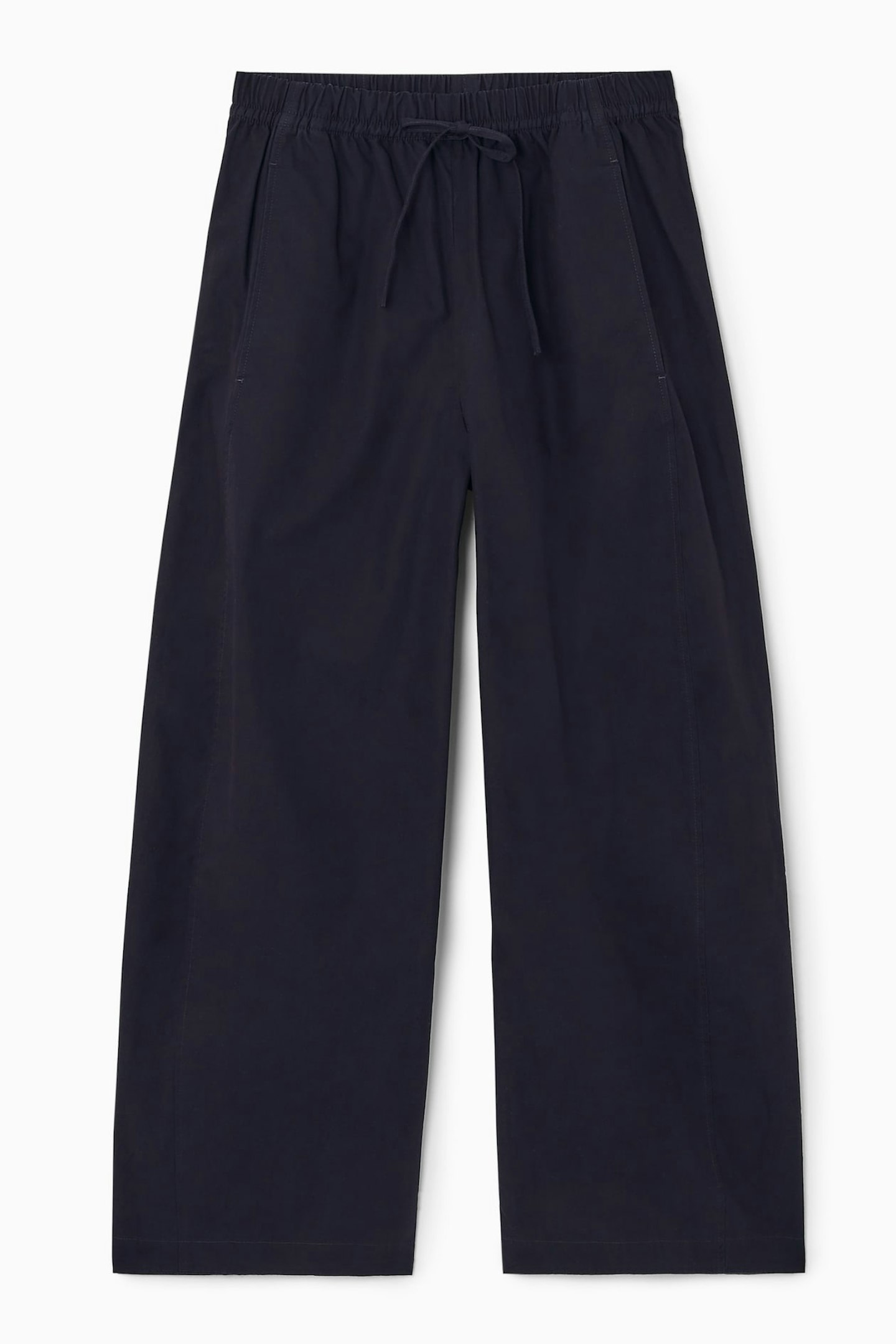 COS, Elasticated Barrel-Leg Trousers