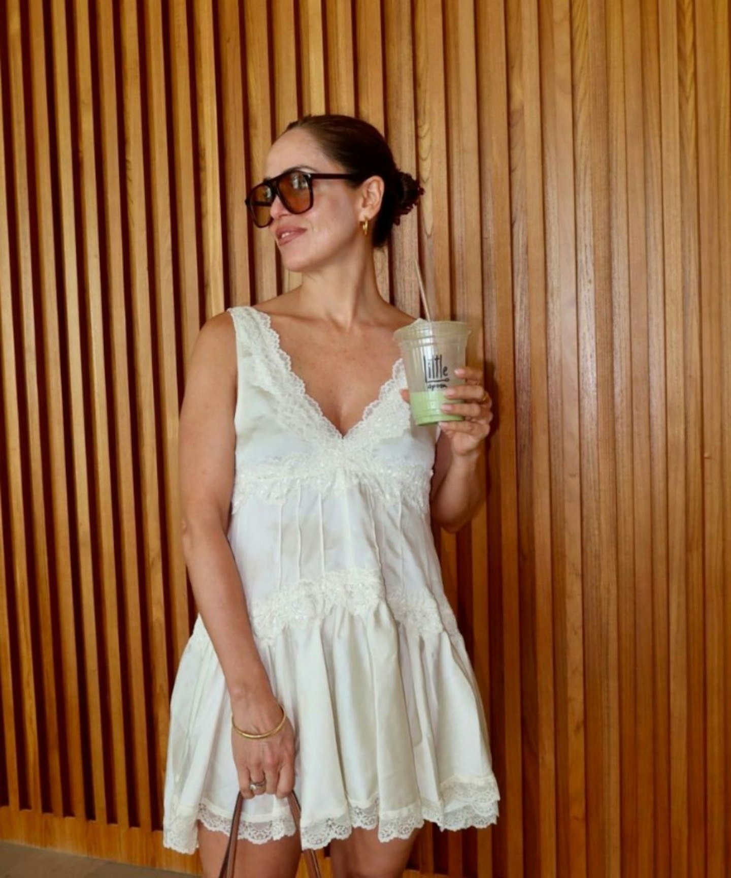 dress free people influencer white copy