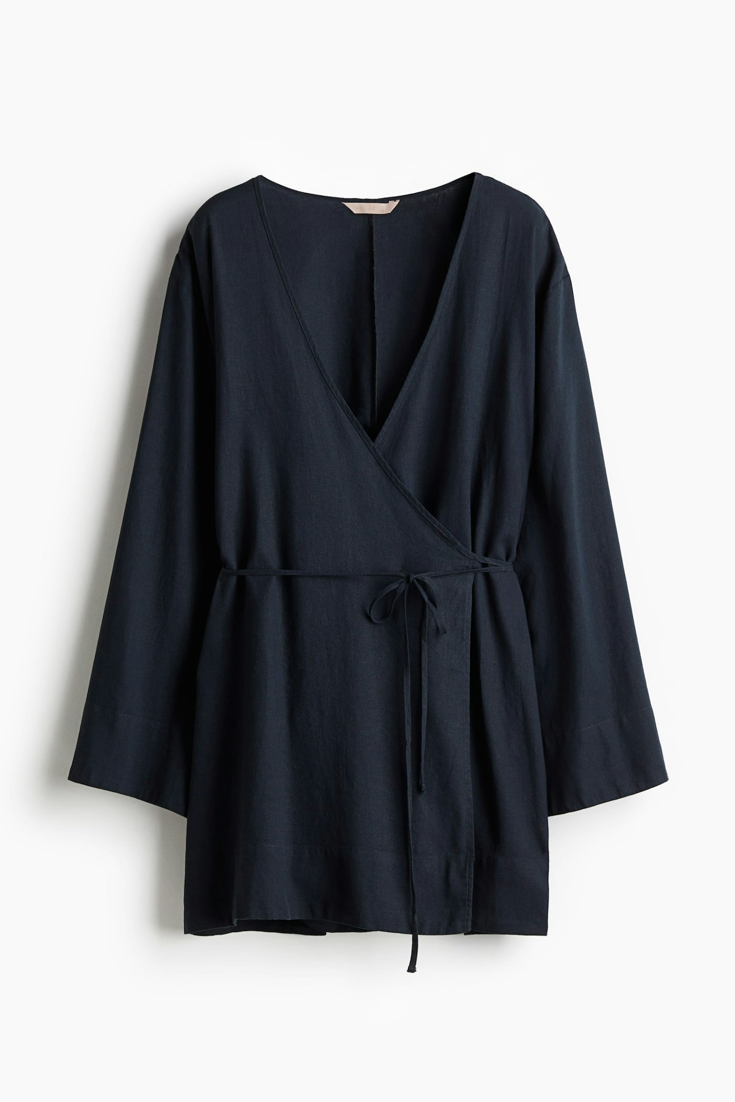 H&M, Linen-Blend Dressing Gown