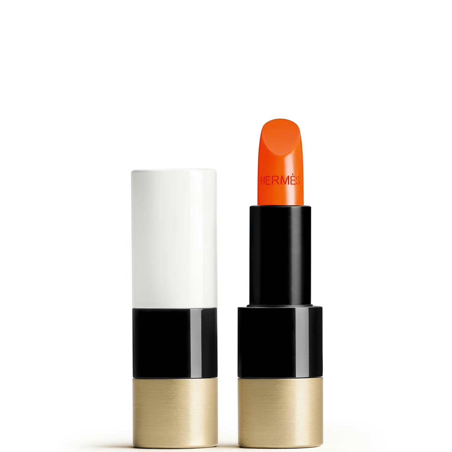 Hermès Rouge Hermès Satin Lipstick in 33 Orange Boîte