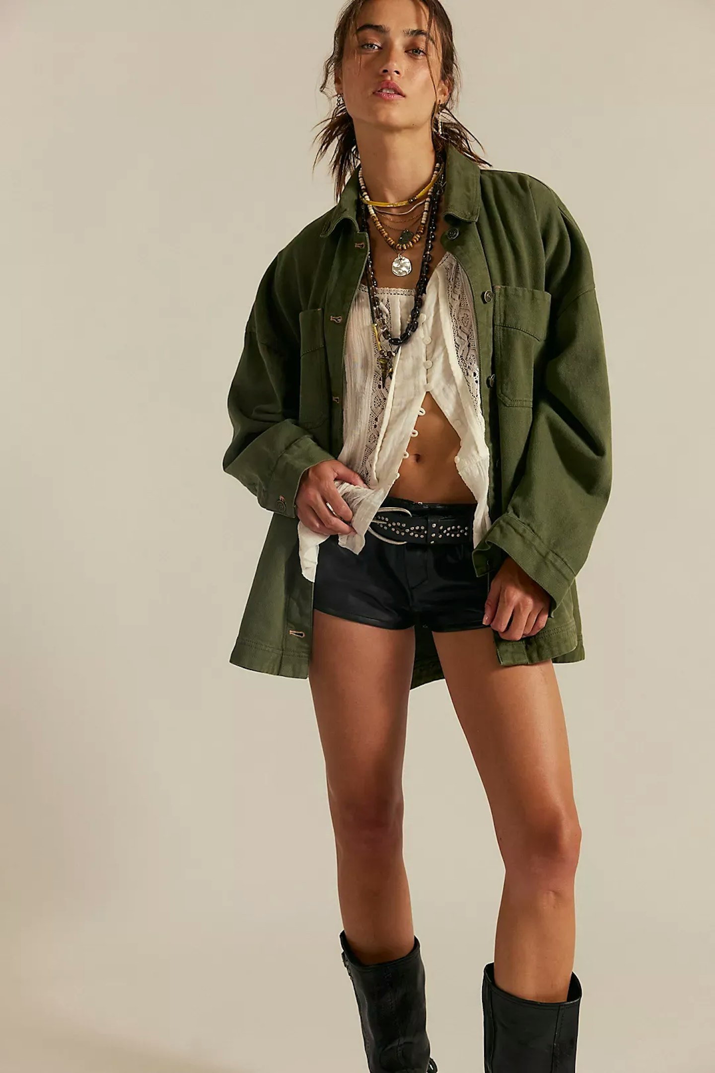 Free People, We The Free Madison City Denim Jacket
