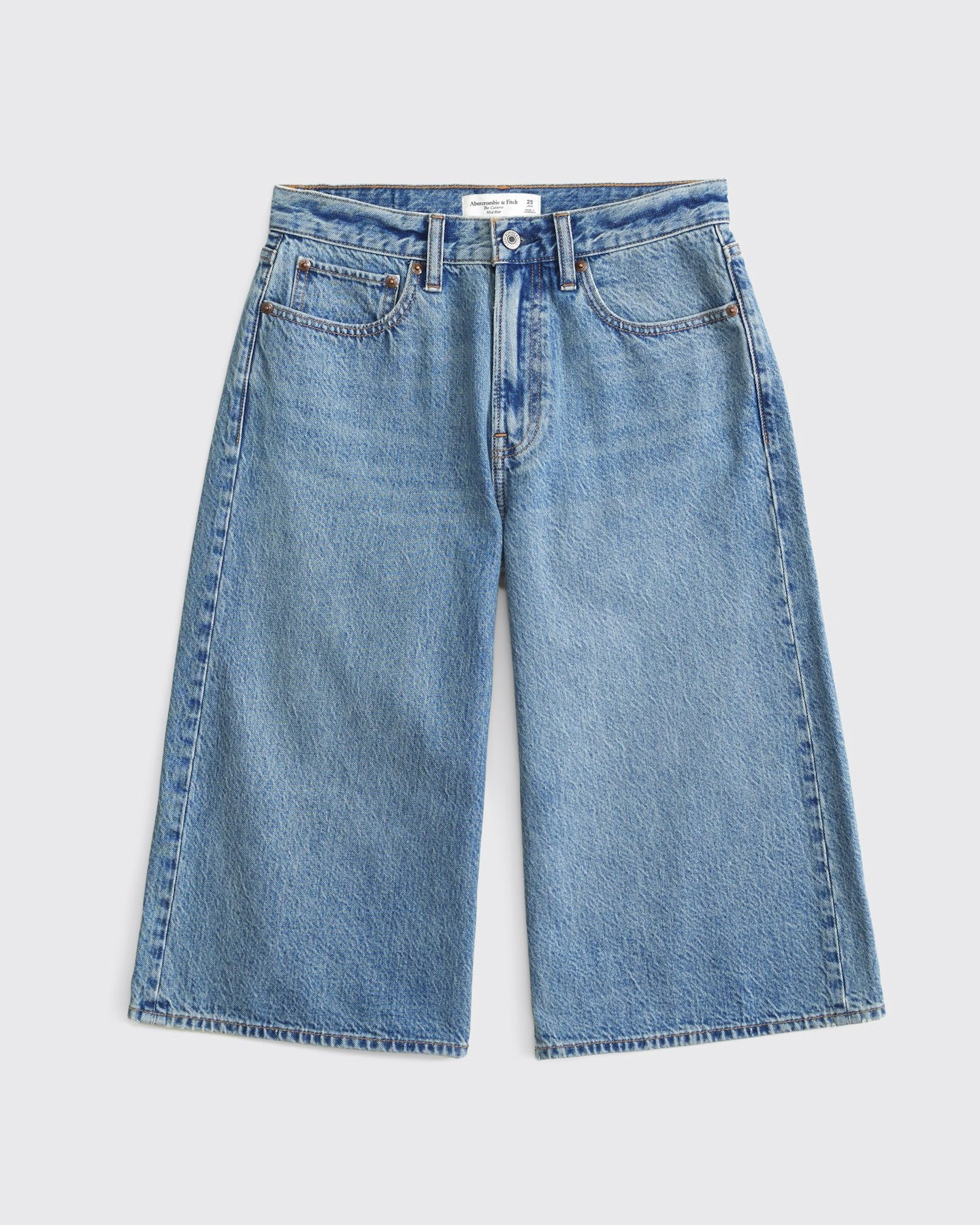 abercrombie and fitch denim jorts 