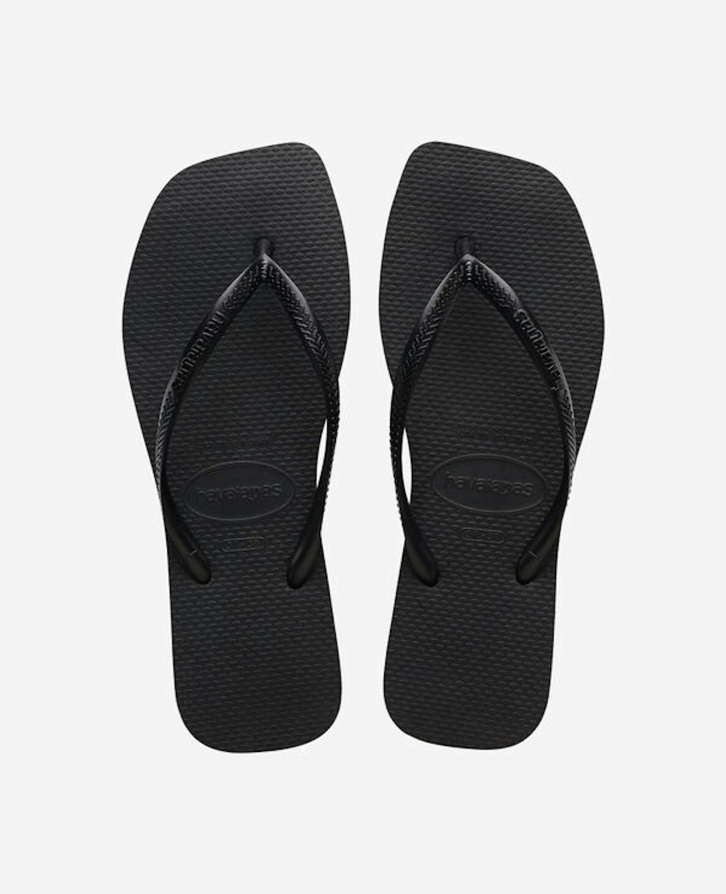 havaianas flip flops black