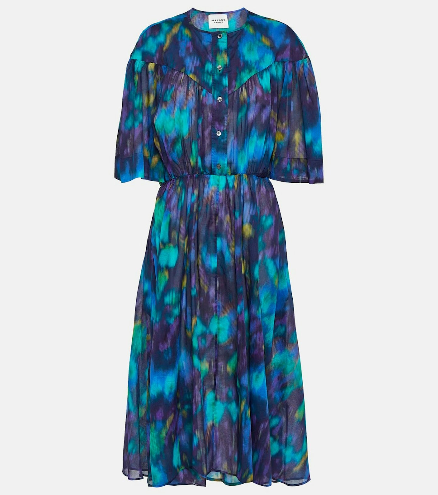 Marant Etoile, Maggy Printed Cotton Midi Dress
