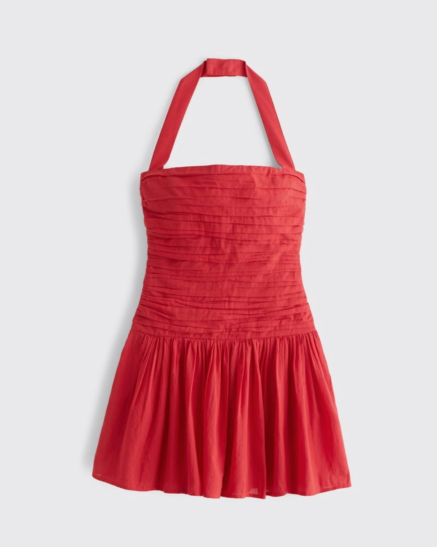 Abercrombie & Fitch, The A&F Emerson Drop-Waist Mini Dress