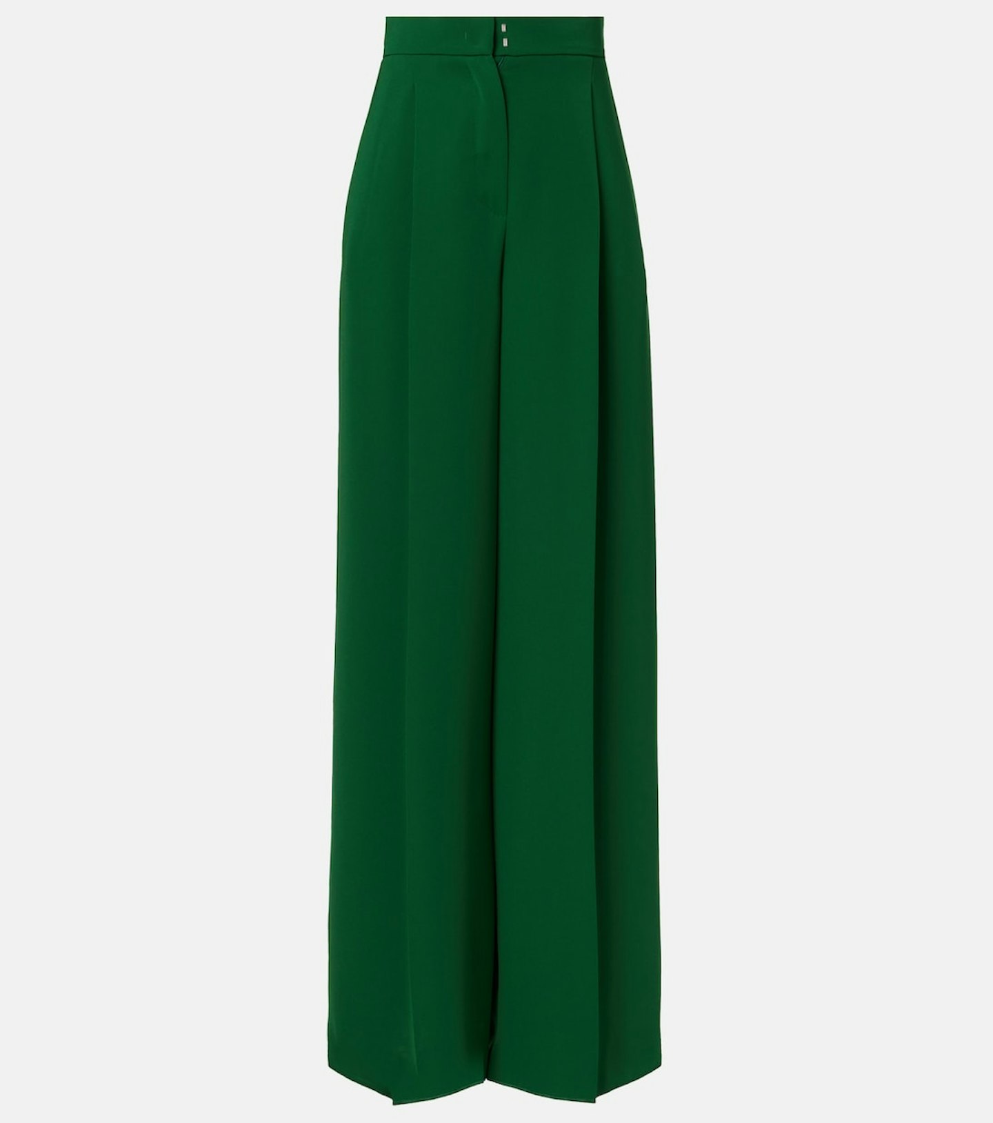 Max Mara, Laccato Wide-Leg Cady Trousers