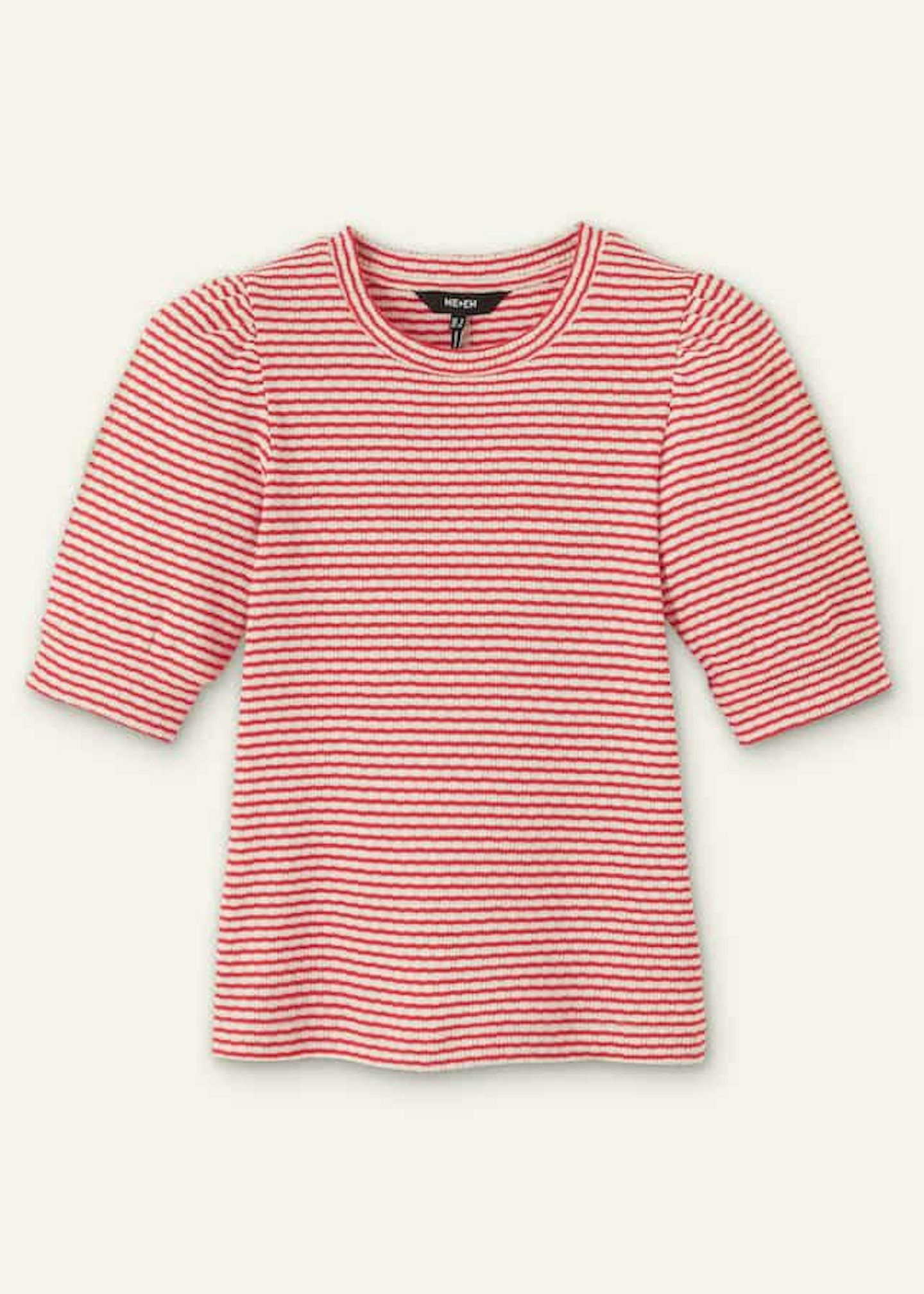 ME + EM, Striped Pouf Sleeve Tee