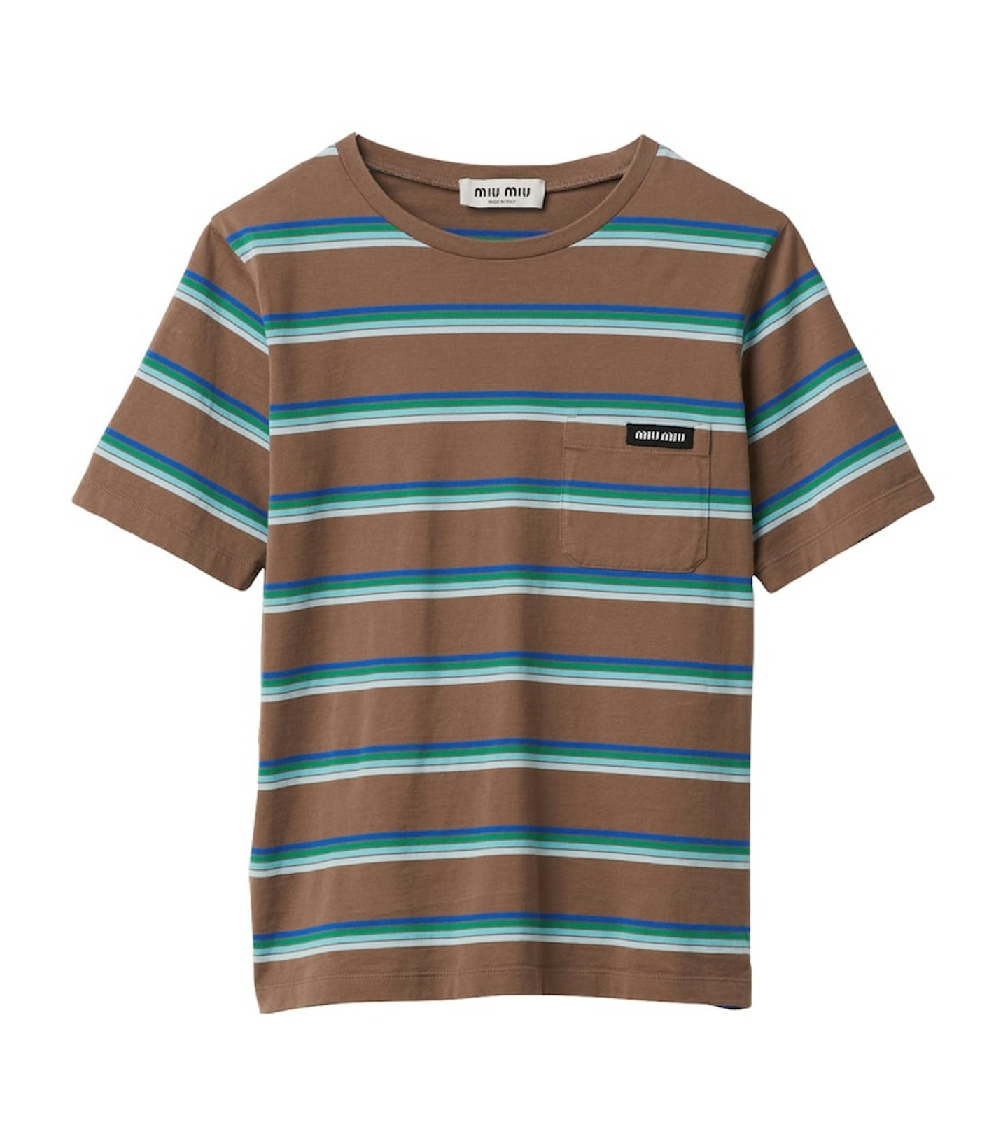 Miu Miu, Striped T-Shirt