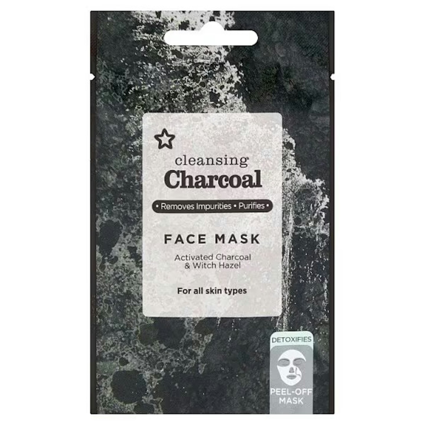 Superdrug Charcoal Peel Off Face Mask