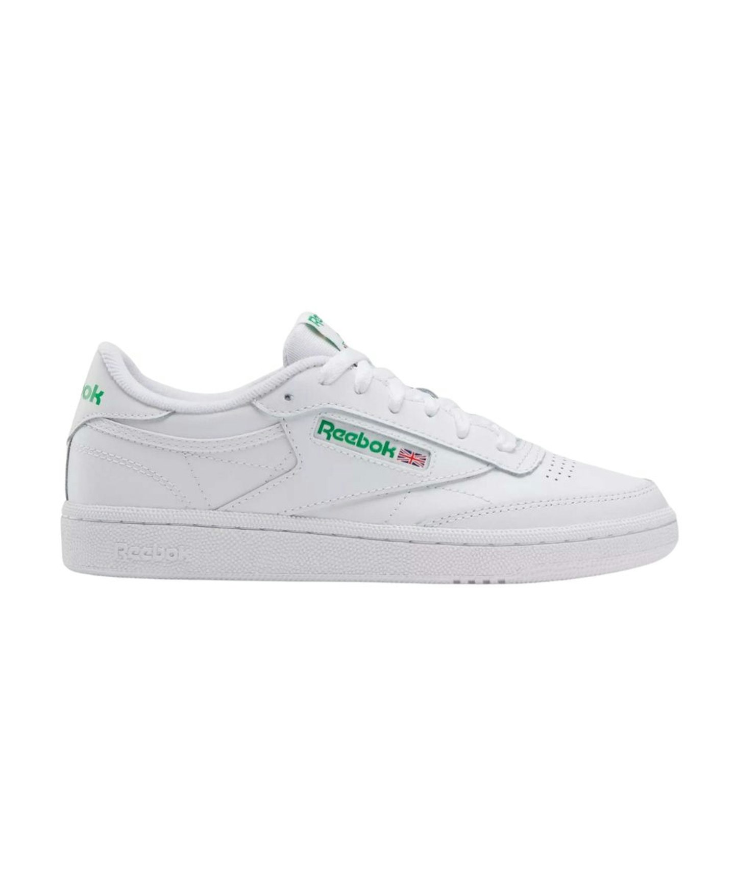 Reebok, Club C 85 Leather Lace Up Trainers