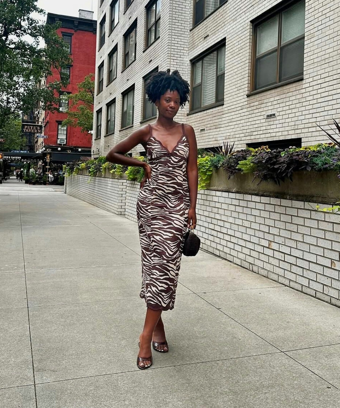 reformation sara linen dress