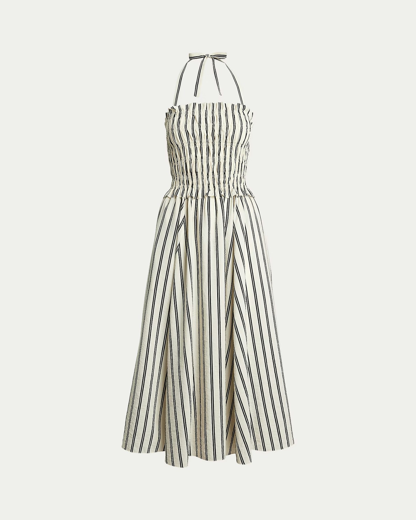Polo Ralph Lauren Striped Silk-Blend Dress