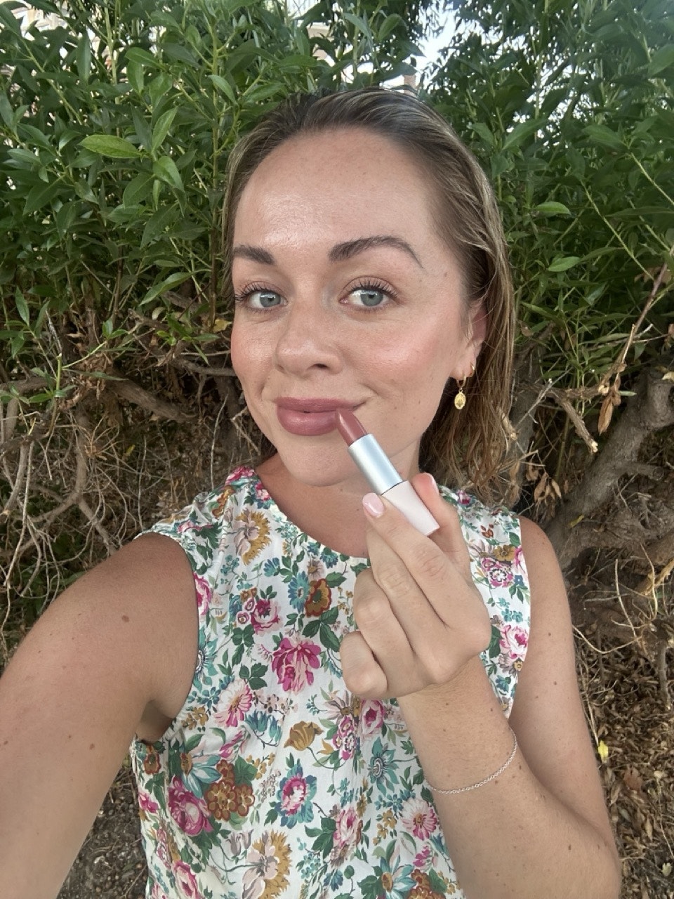 Rachael trying the Jones Road The Classic Lip