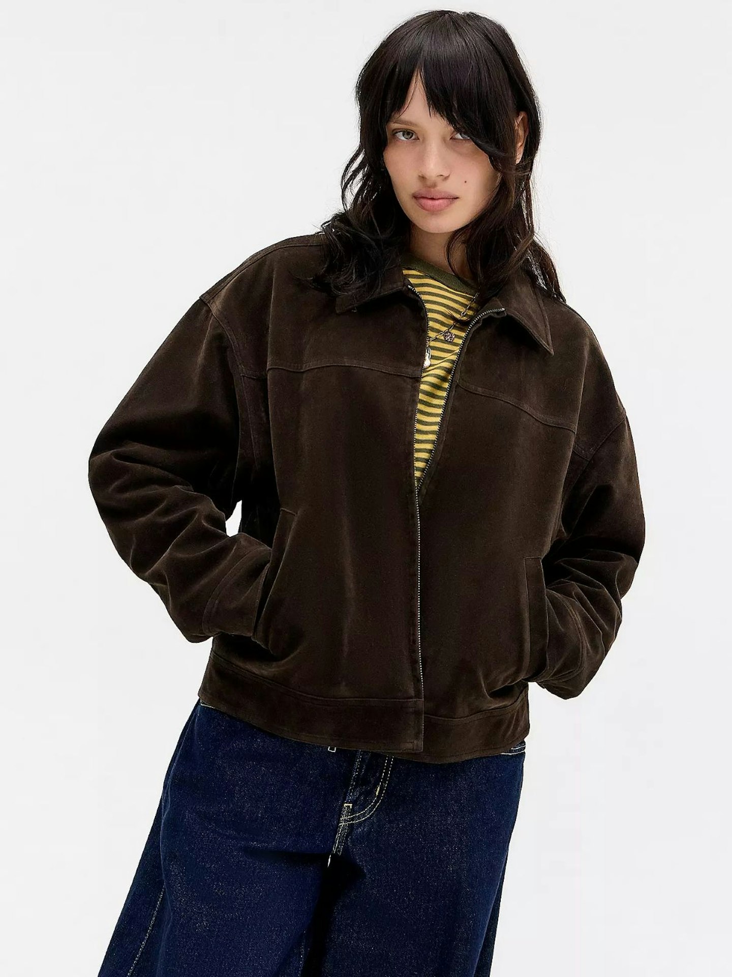 Urban Outfitters, BDG Luca Faux Suede Workwear Jacket