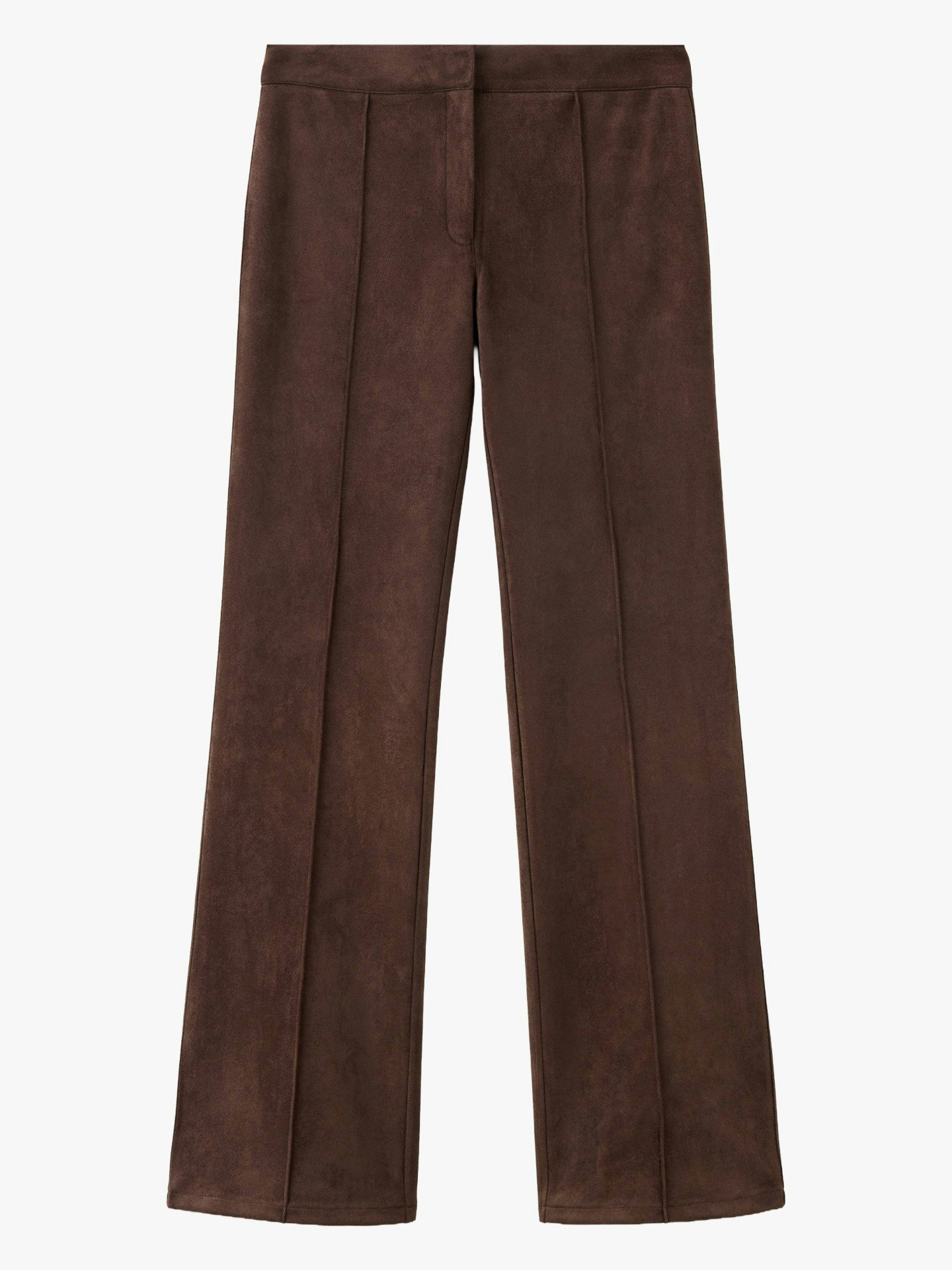Frame, The Rodeo Suede Flared Trousers