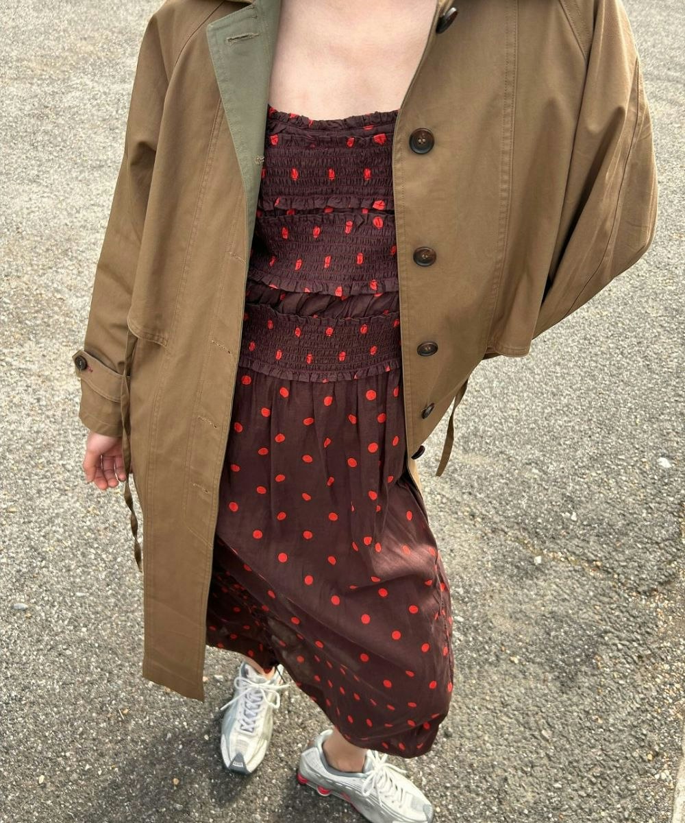 Damson Madder polka dots
