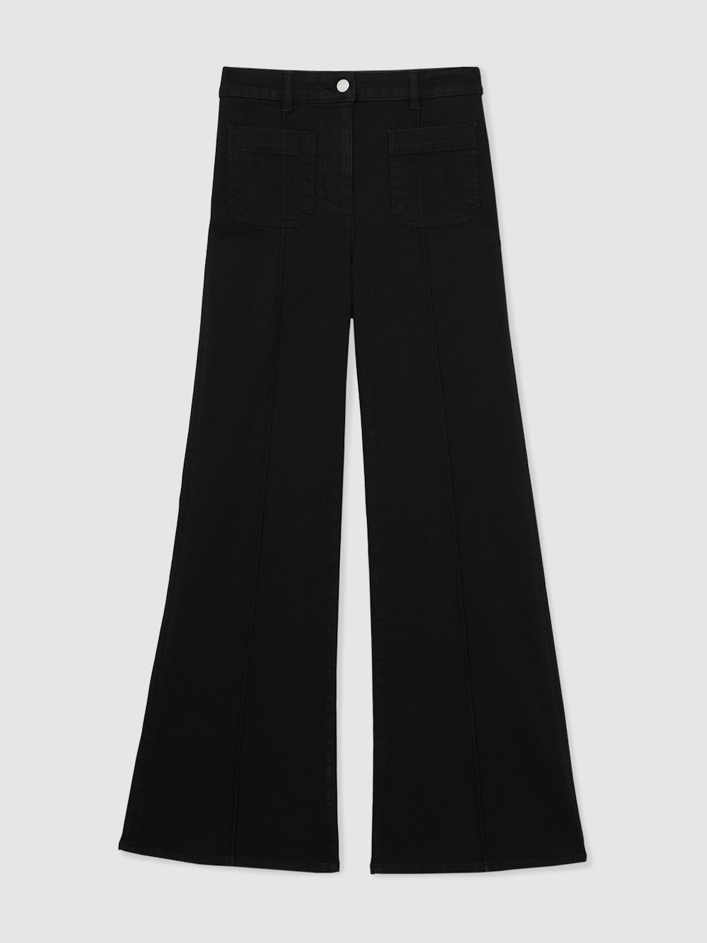 The Grace Patch Pocket Black Jean