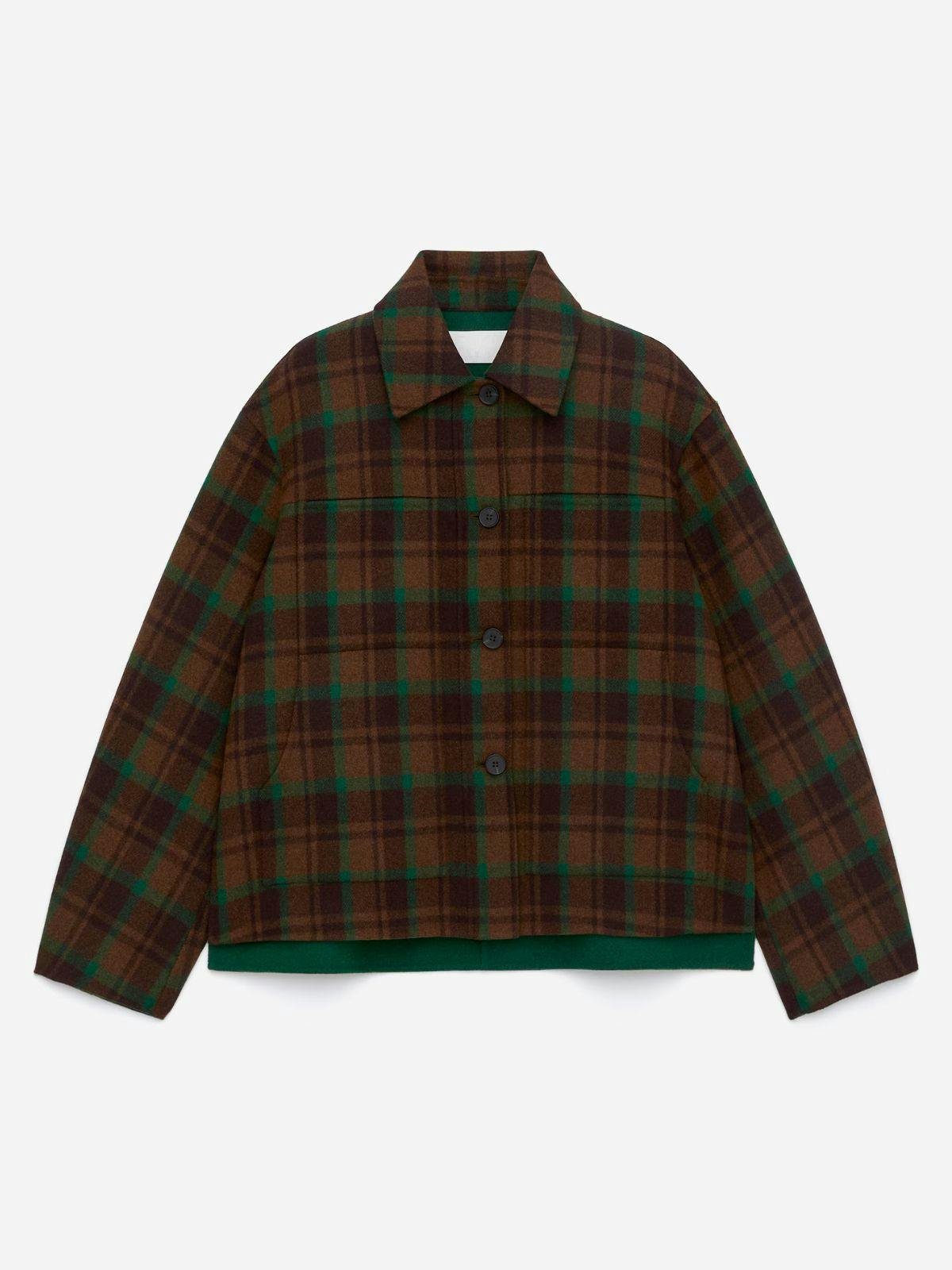 This COS Checked Jacket Is Selling Faster Than Any Other