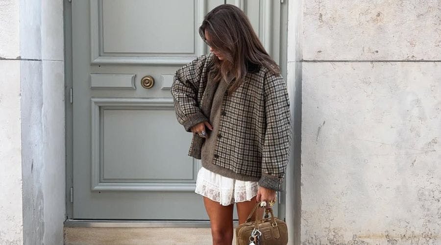 This COS Checked Jacket Is Selling Faster Than Any Other